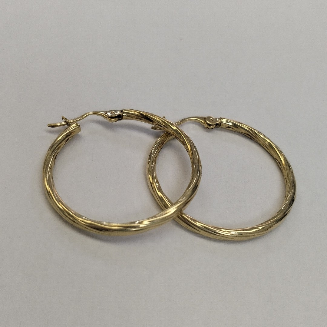 ARRACADAS PAR ORO 14 K 4.3 GRMS (SEMINUEVO)