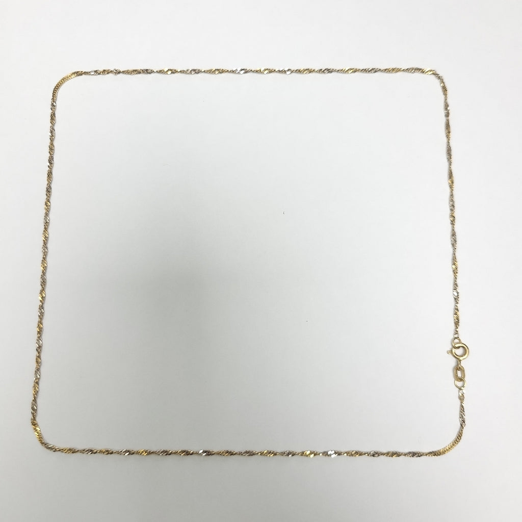 CADENA ORO 14 K 2,20 GRMS (SEMINUEVO)