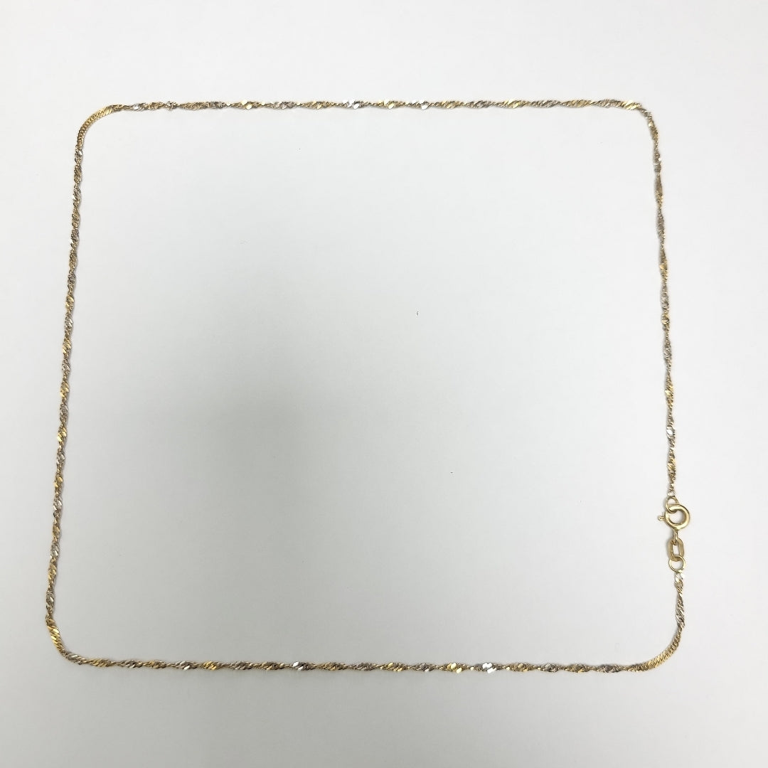 CADENA ORO 14 K 2,20 GRMS (SEMINUEVO)