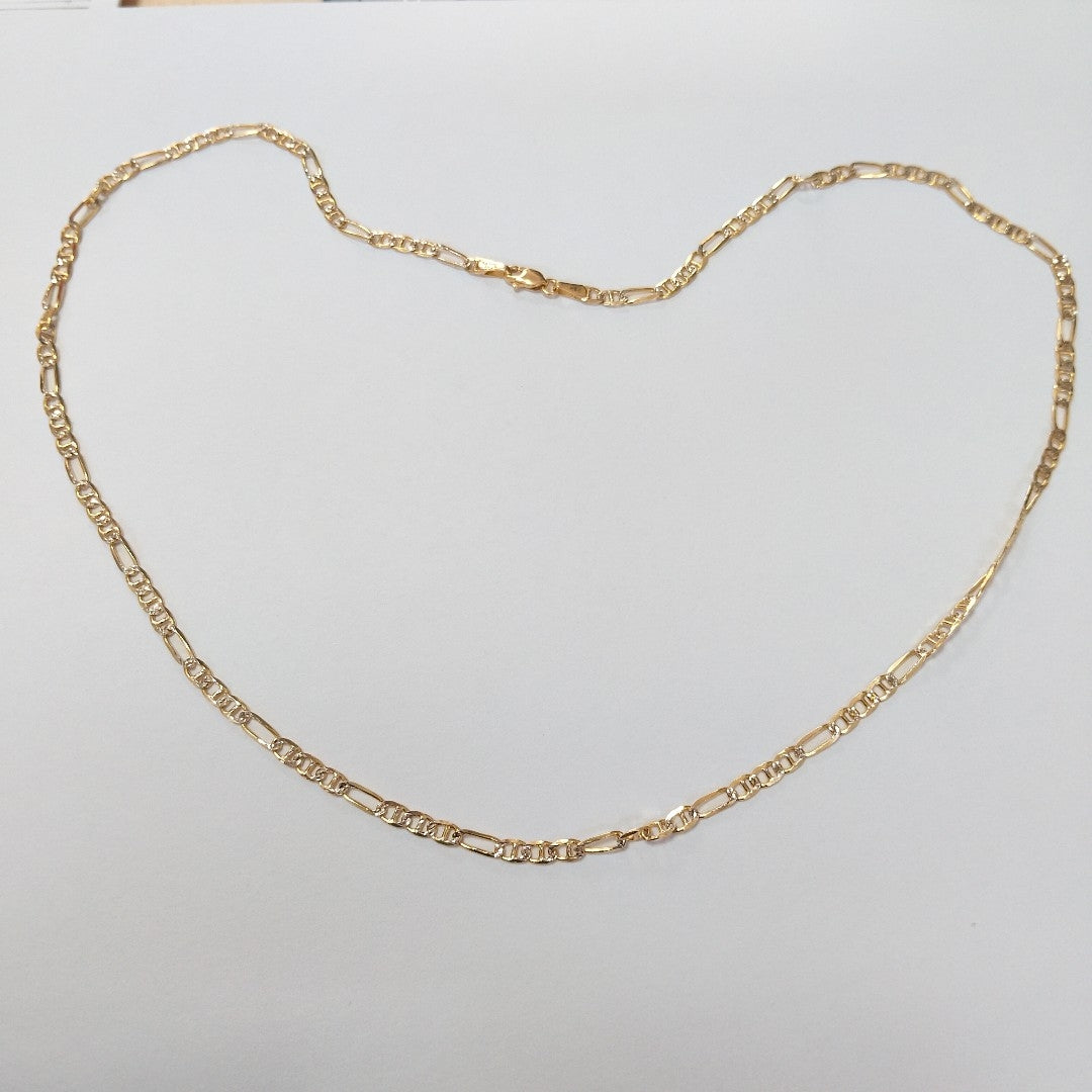 CADENA TEJIDO 3X1 8.5G 55 CM (NUEVO)