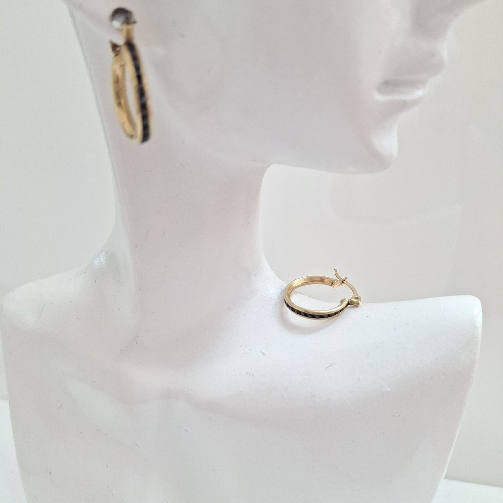 ARRACADAS PAR ORO 10 K 1,50 GRMS (SEMINUEVO)