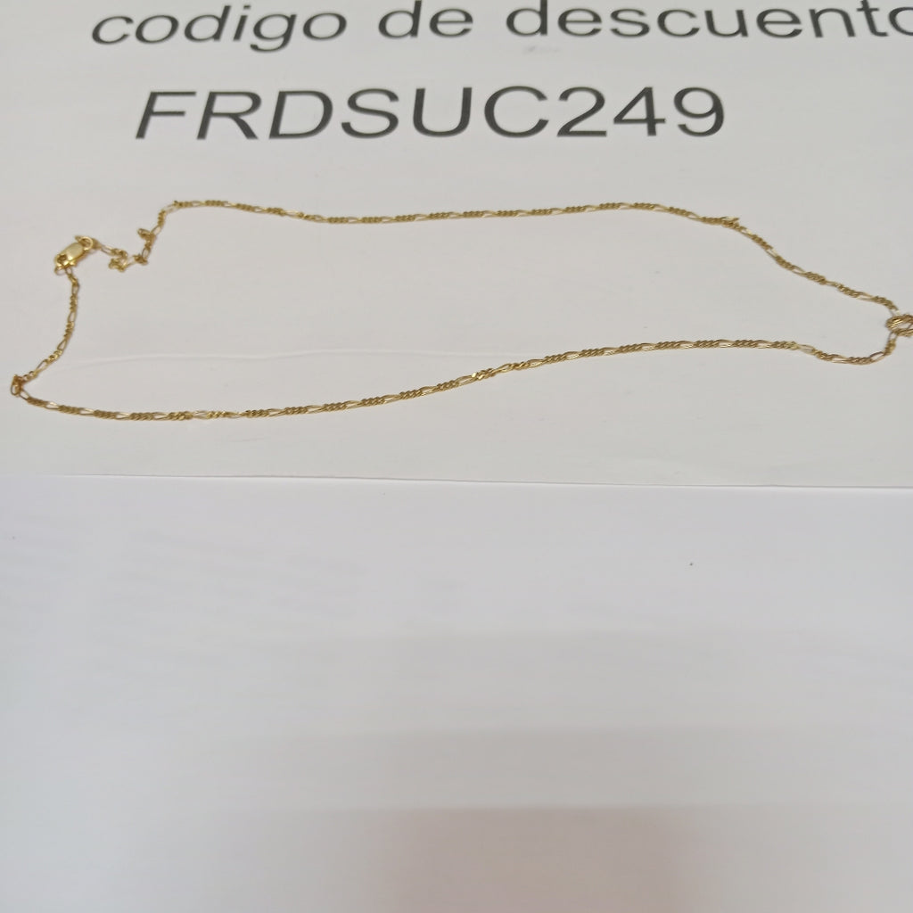 CADENA ORO 14 K 3.8 GRMS (SEMINUEVO)