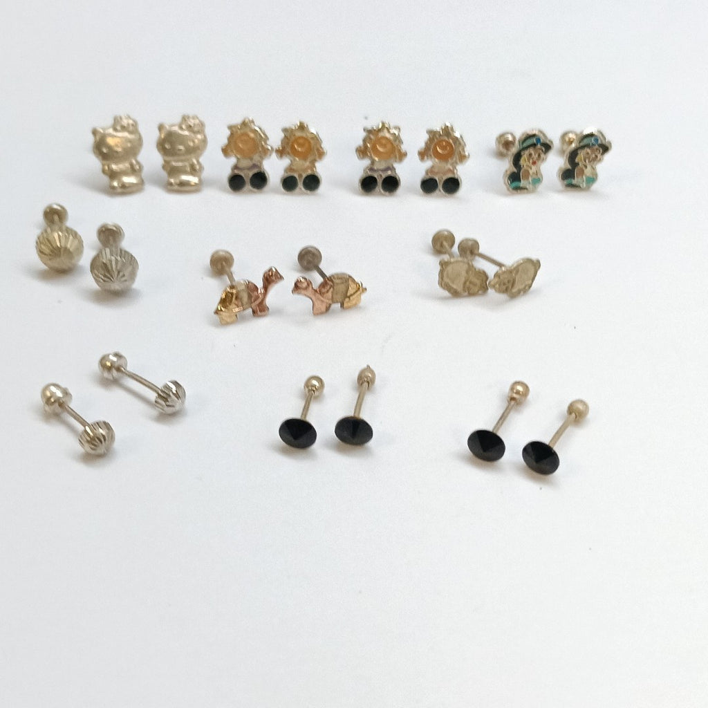 BROQUELES PAR PLATA 3,20 GRMS (SEMINUEVO)