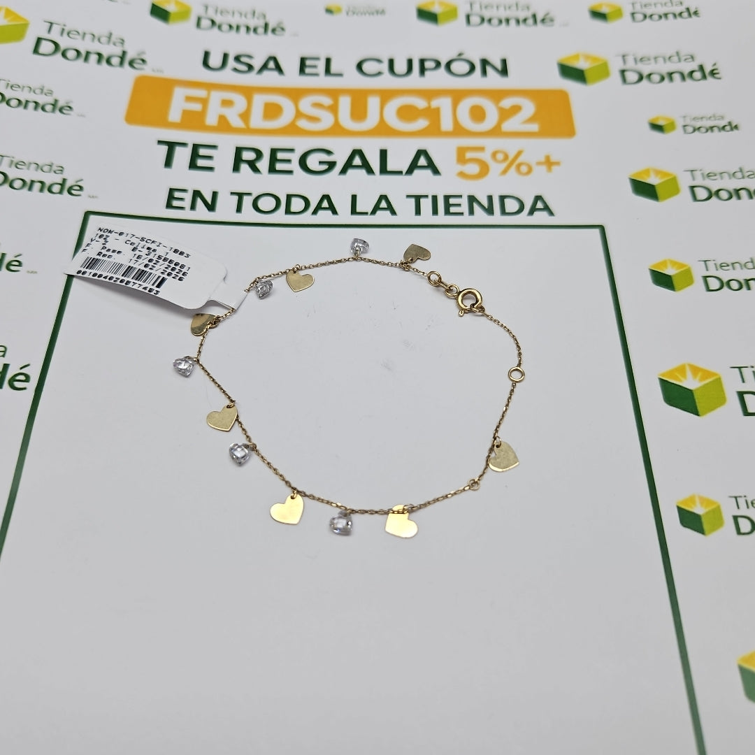 PULSERA ORO 14 K 1.7 GRMS (SEMINUEVO)