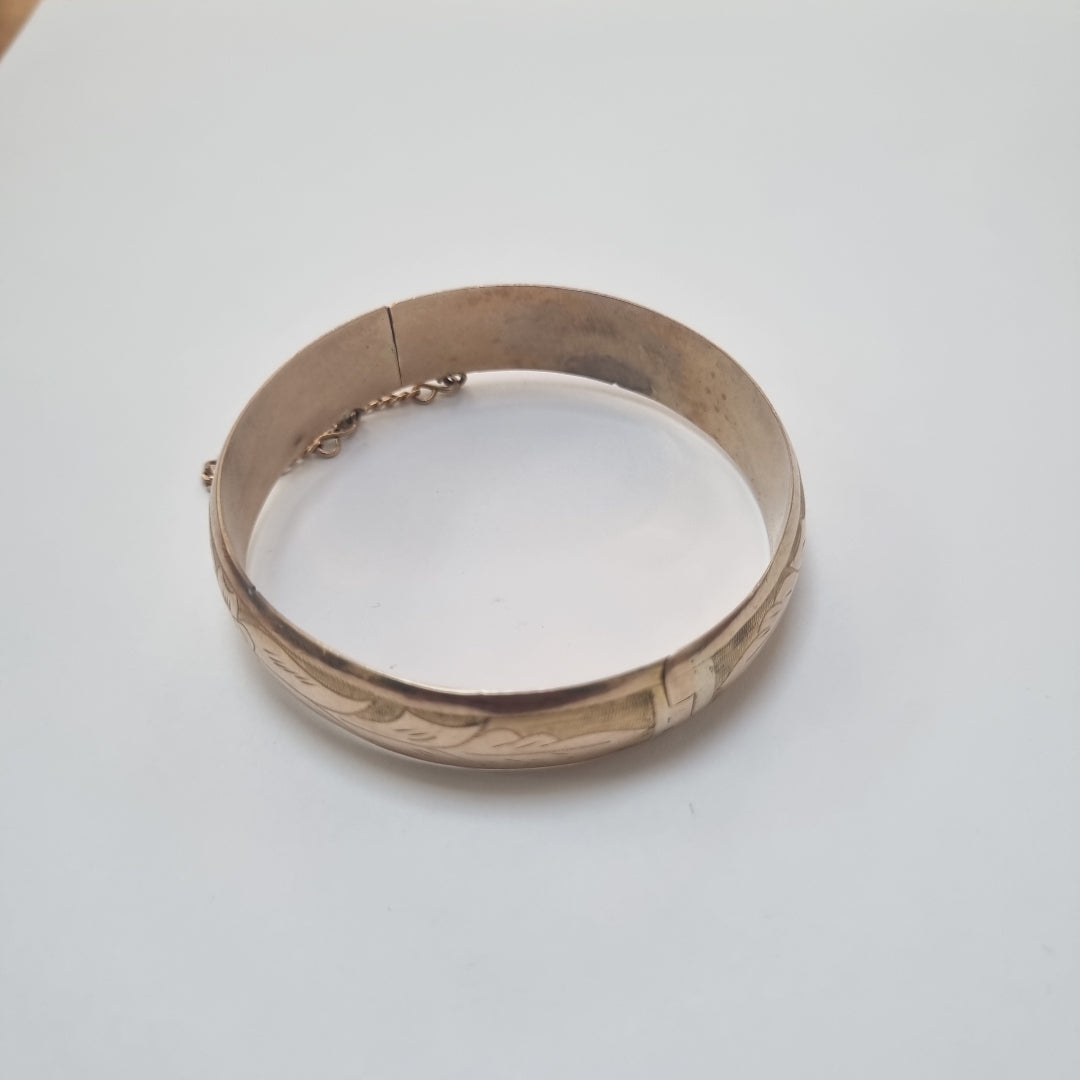 PULSERA RIGIDA ORO 8 K 13,70 GRMS (SEMINUEVO)