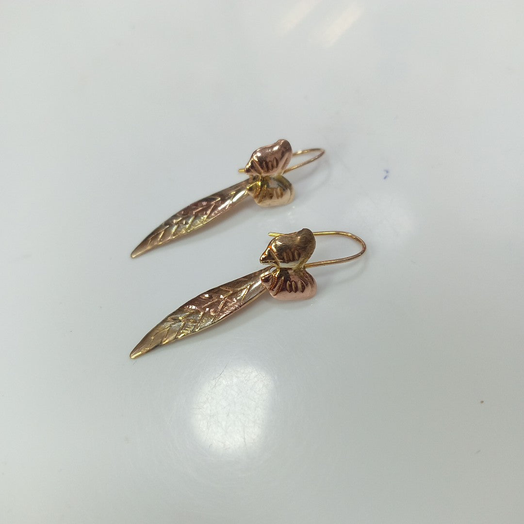 ARETES PAR ORO 10 K 1.5 GRMS (SEMINUEVO)