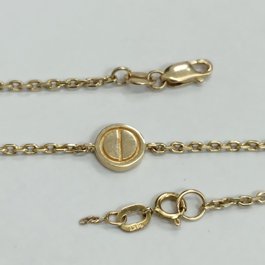 PULSERA ORO 14 K 2,60 GRMS (SEMINUEVO)