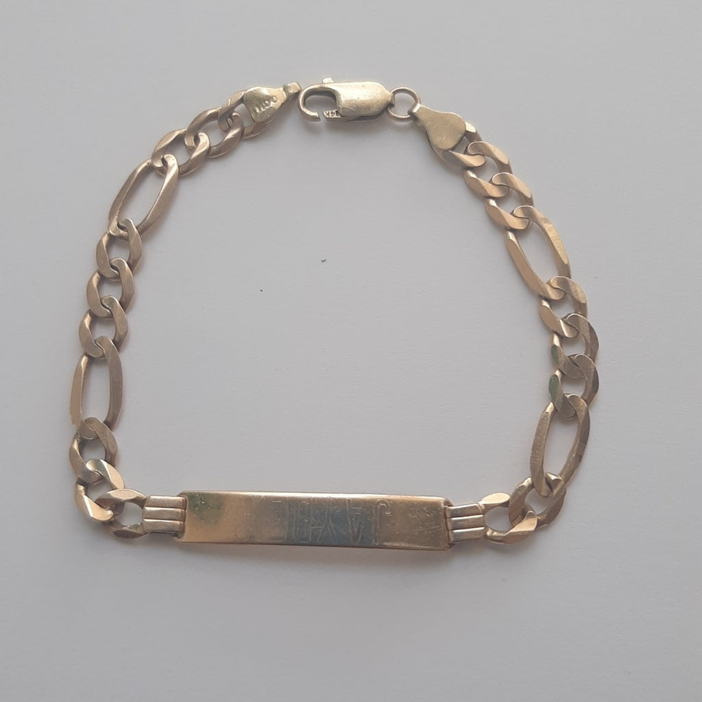 ESCLAVA ORO 14 K 11.6 GRMS (SEMINUEVO)
