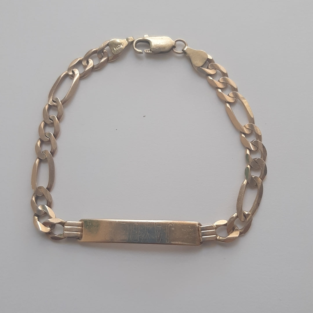 ESCLAVA ORO 14 K 11.6 GRMS (SEMINUEVO)