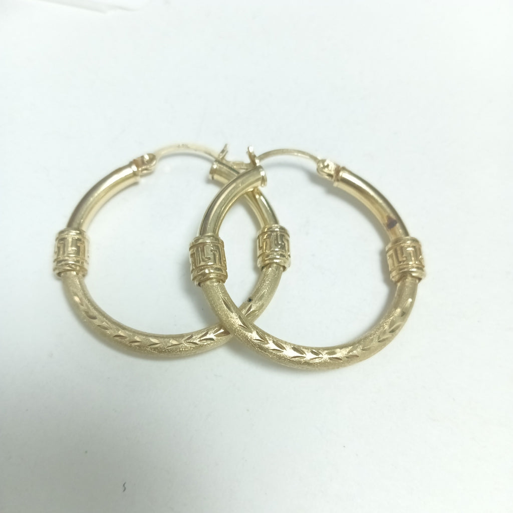 ARRACADAS PAR ORO 14 K 5,30 GRMS (SEMINUEVO)