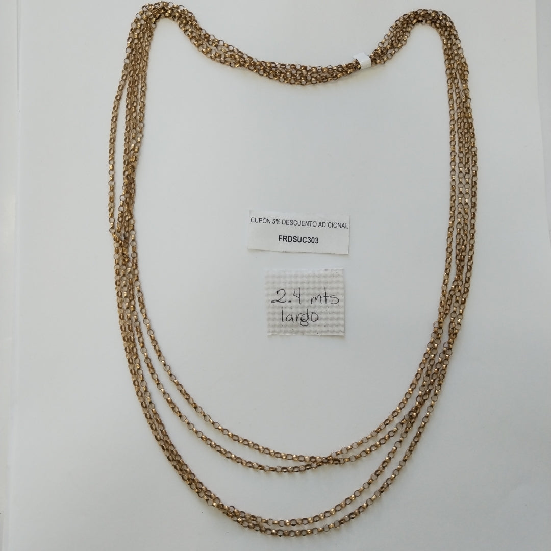 CADENA ORO 8 K 21.9 GRMS (SEMINUEVO)
