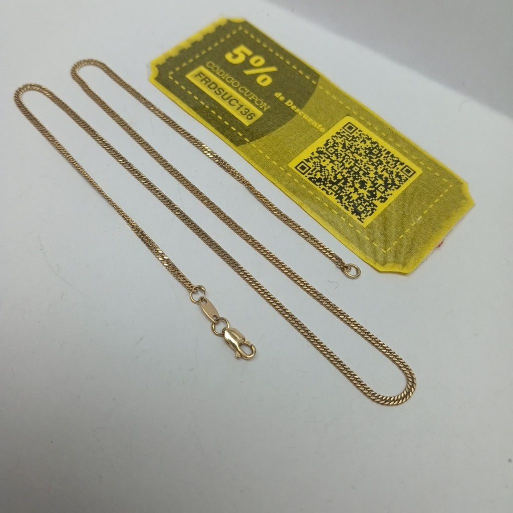 CADENA ORO 14 K 2.2 GRMS (SEMINUEVO)