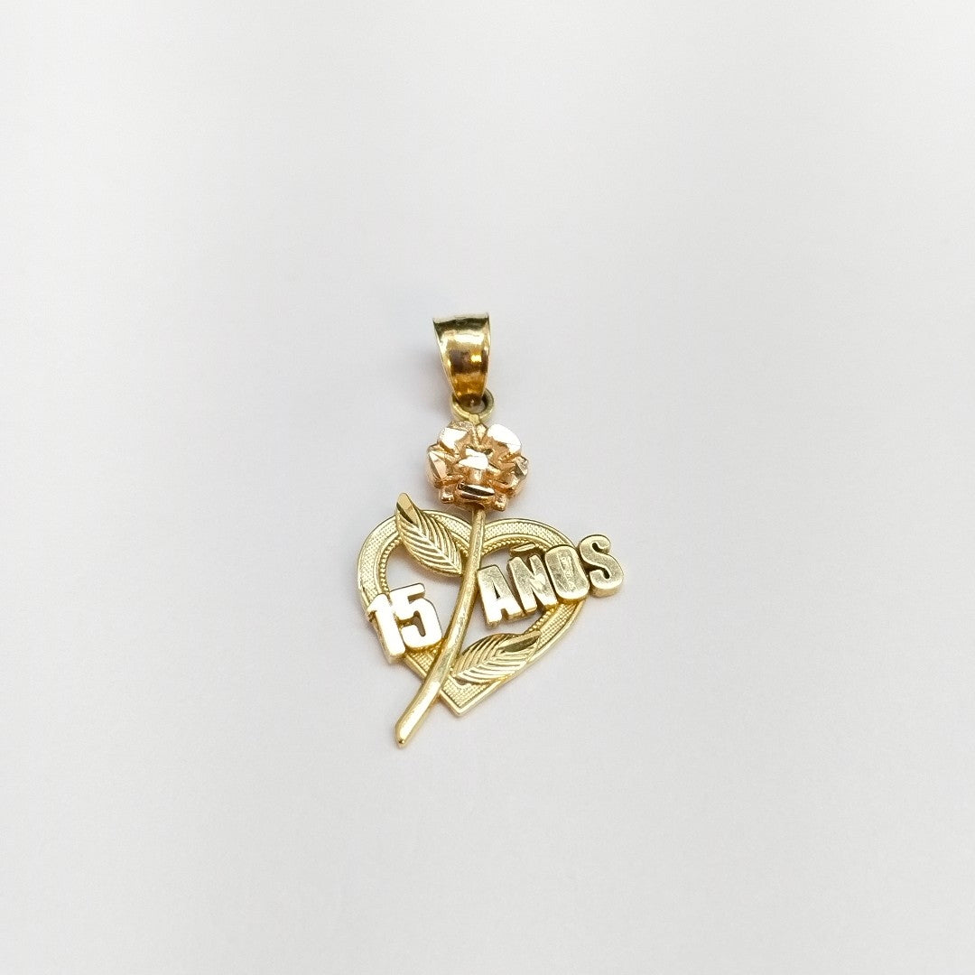 DIJE ORO COMBINADO 14 K 1,90 GRMS (SEMINUEVO)