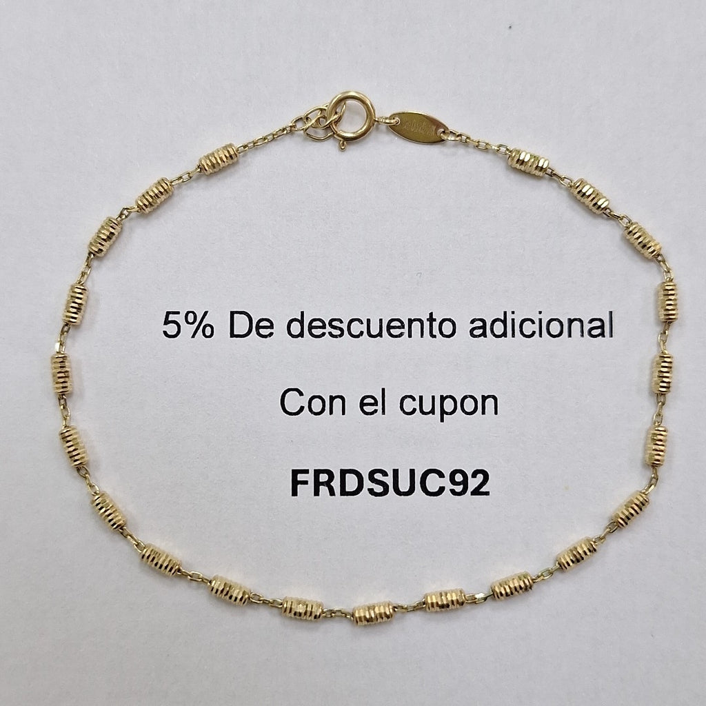 PULSERAS DAMA ORO 14K 1.7 (NUEVO)