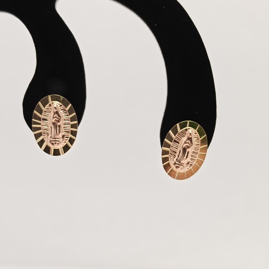 BROQUELES PAR ORO 14 K 0,40 GRMS (SEMINUEVO)
