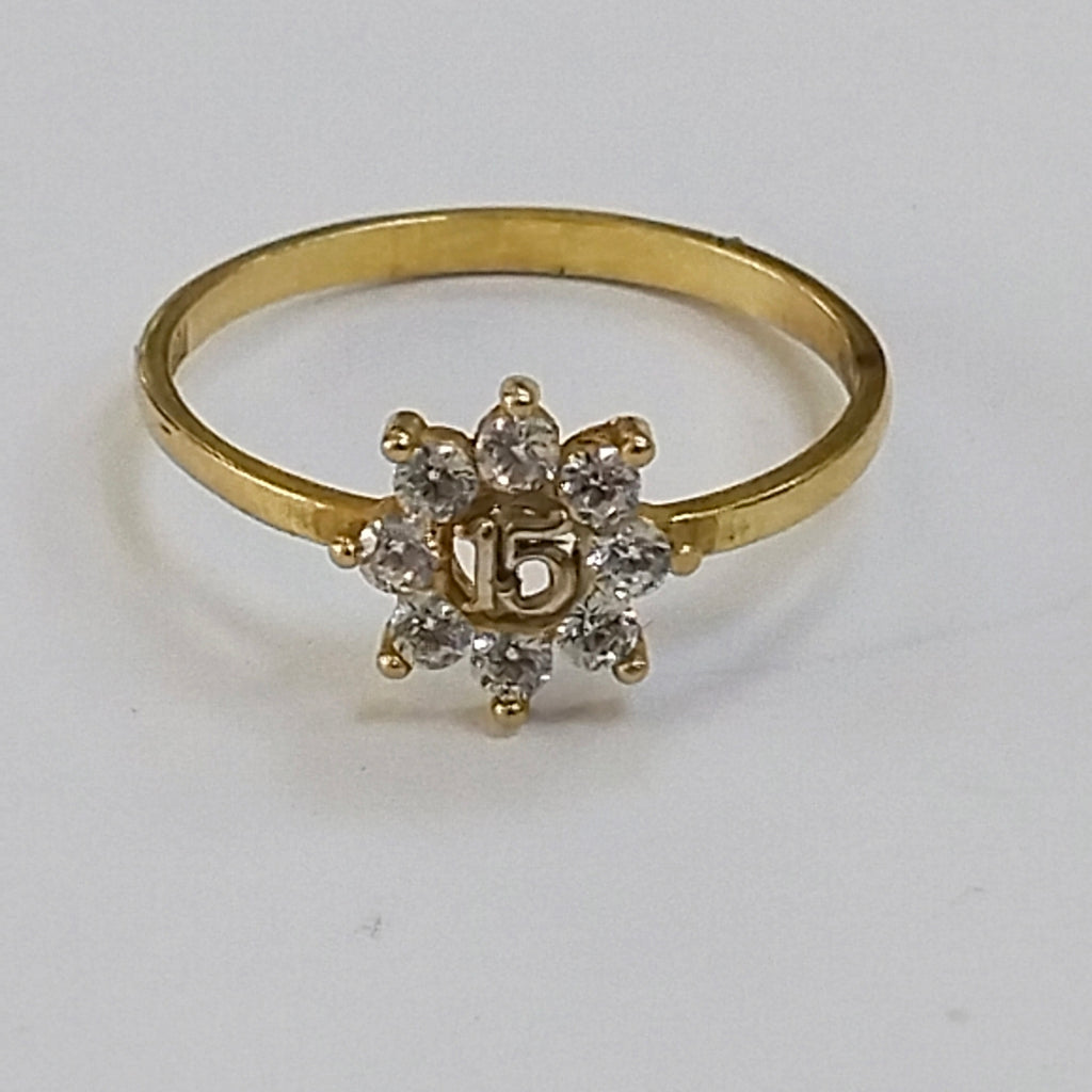 ANILLITO ORO 10 K 1.3 GRMS (SEMINUEVO)