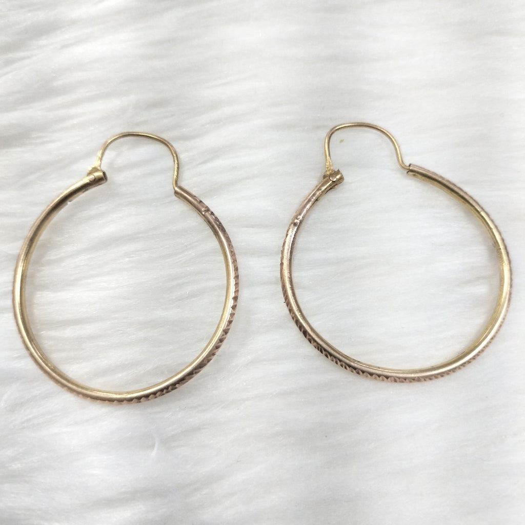 ARRACADAS PAR ORO 10 K 4.8 GRMS (SEMINUEVO)