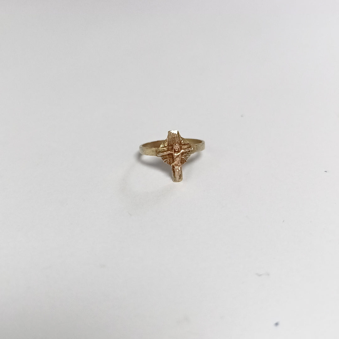 ANILLO ORO 10 K 1,10 GRMS (SEMINUEVO)
