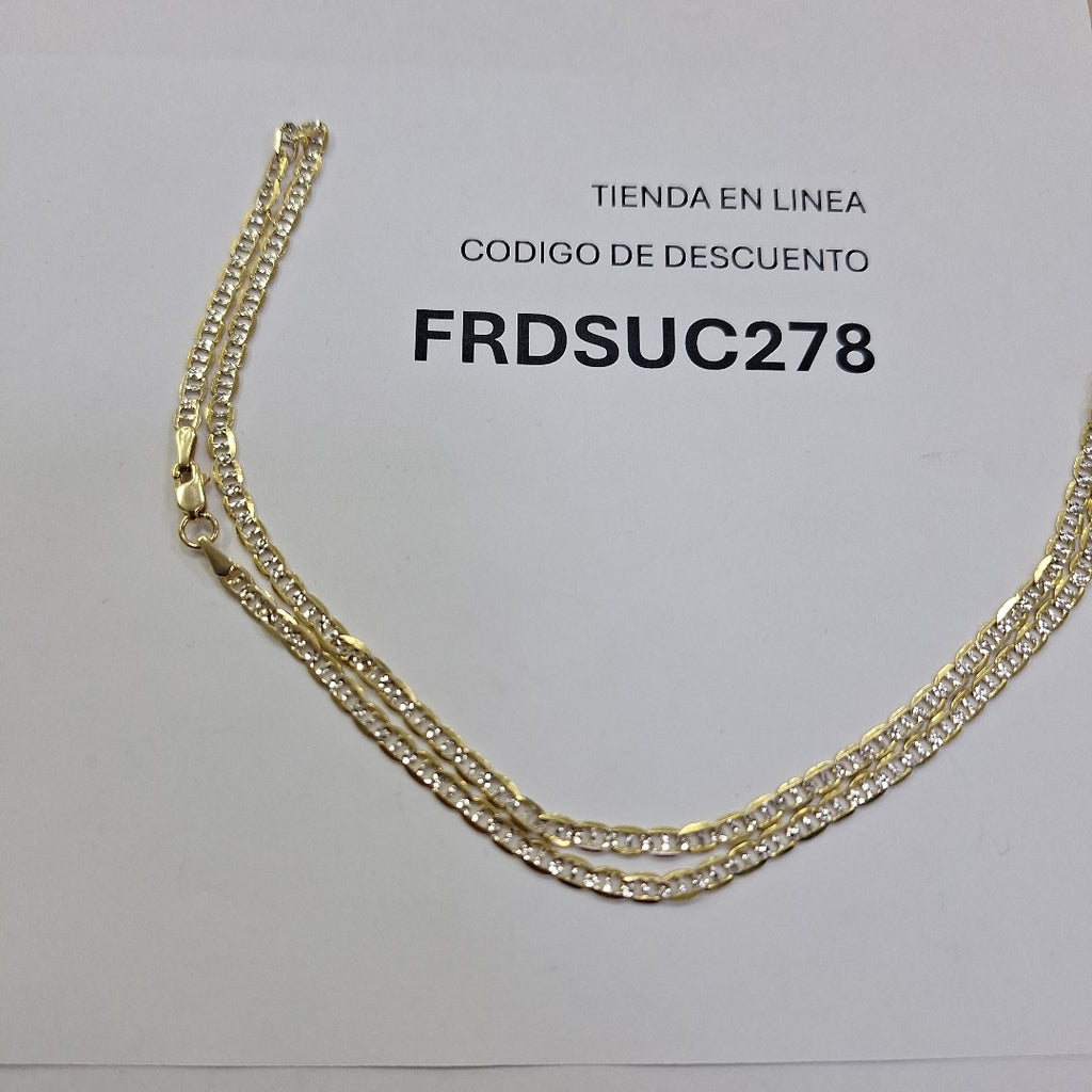 CADENA TEJIDO MARINERO 8.6GR 55 CM CM (NUEVO)