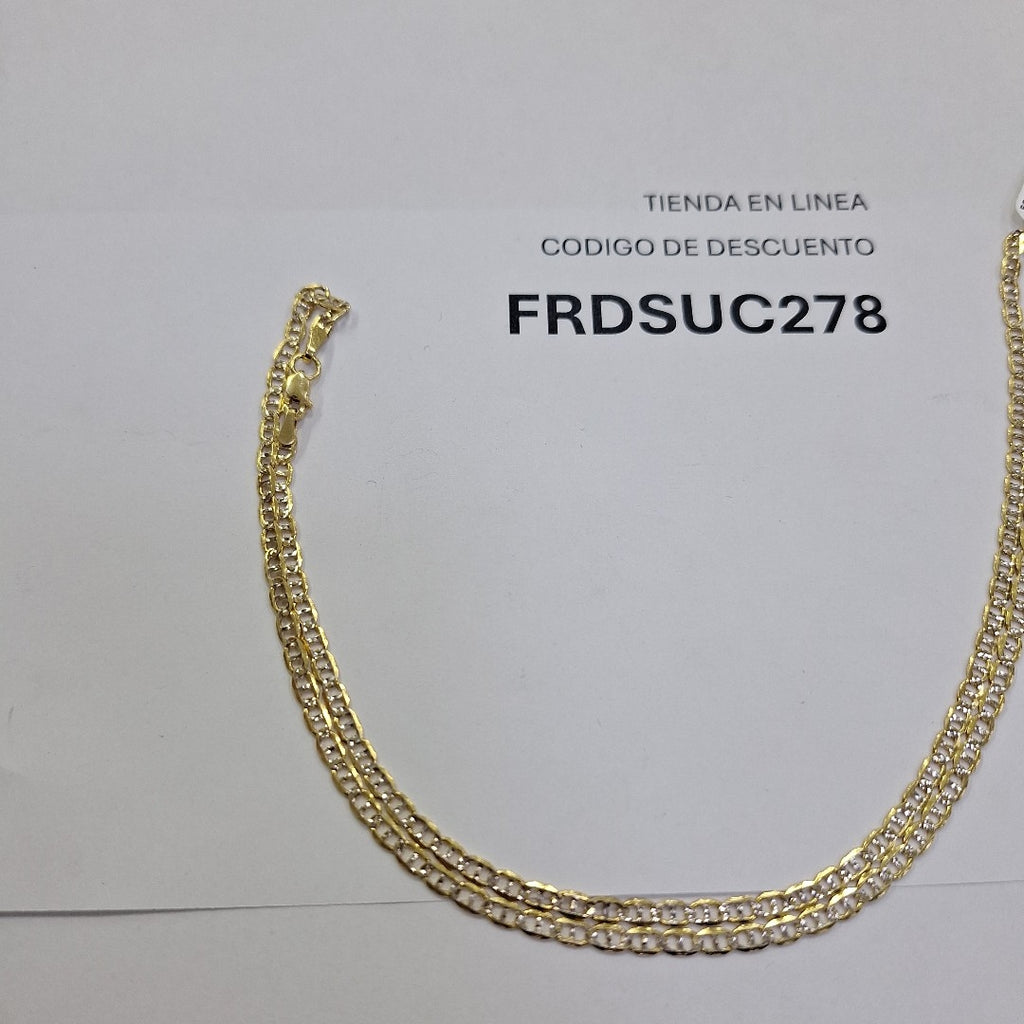 CADENA TEJIDO MARINERO 8.21GR 50 CM CM (NUEVO)