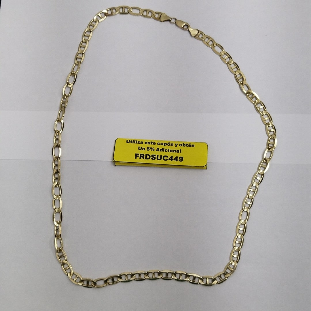 K1 43,10 GRMS 14 K ESPECIFICACIONES COMPLEMENTARIAS CADENA TIPO GUCCI HECHURA E (SEMINUEVO)