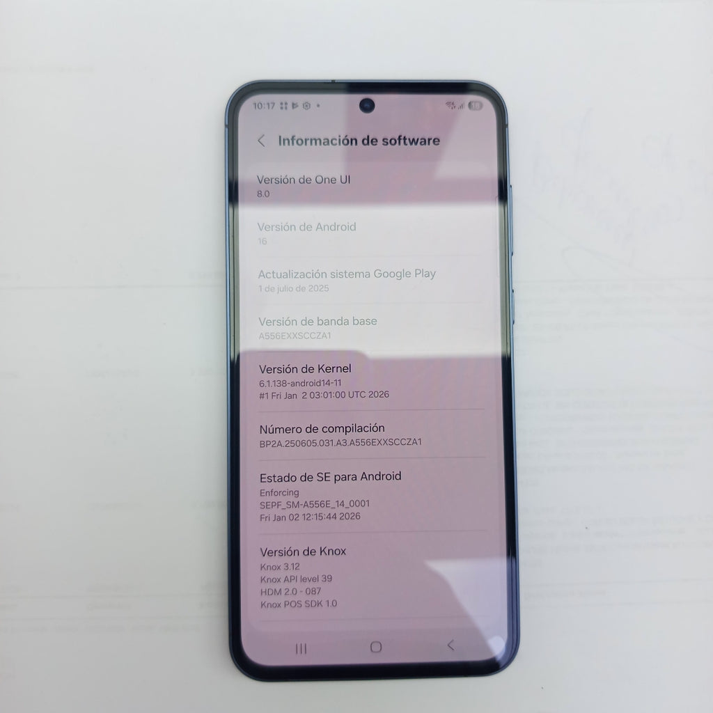 CELULAR SAMSUNG GALAXY A55 5G SM-A556E (2024) 256 GB 8 GB RAM (SEMINUEVO)