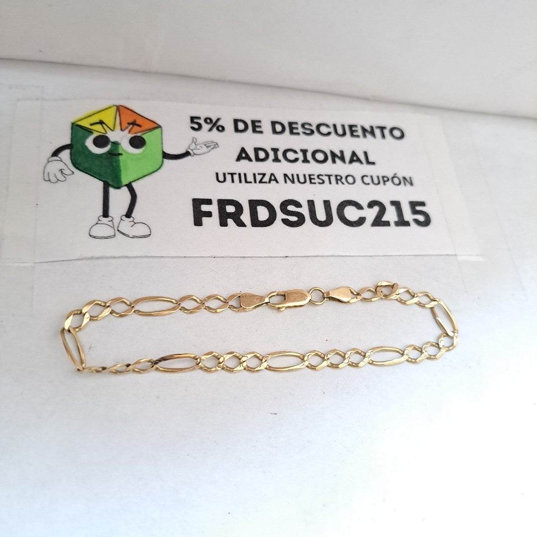 PULSERA ORO 14 K 4.4 GRMS (SEMINUEVO)