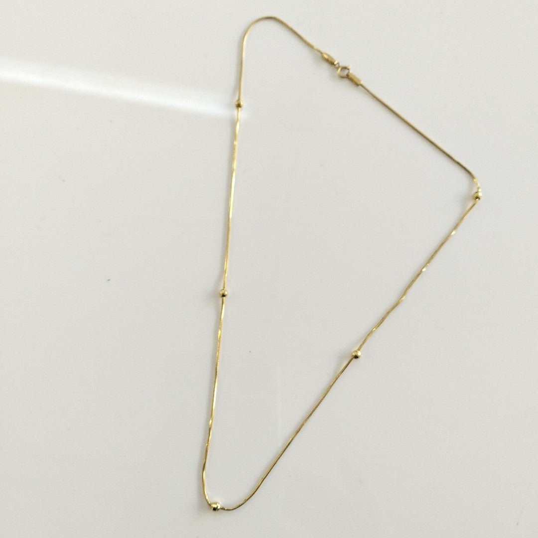 CADENA ORO 14 K 2.8 GRMS (SEMINUEVO)