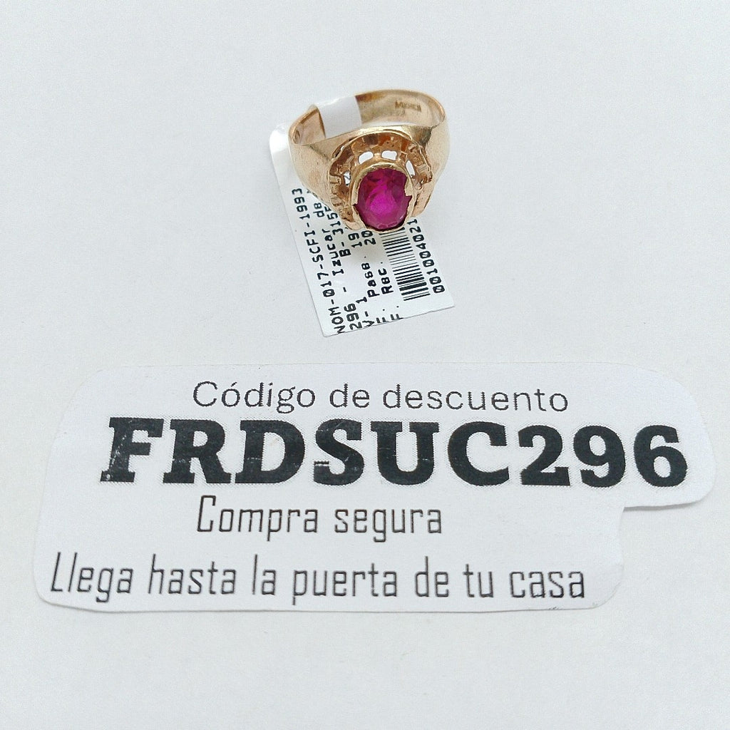 ANILLO ORO 10 K 3,20 GRMS (SEMINUEVO)