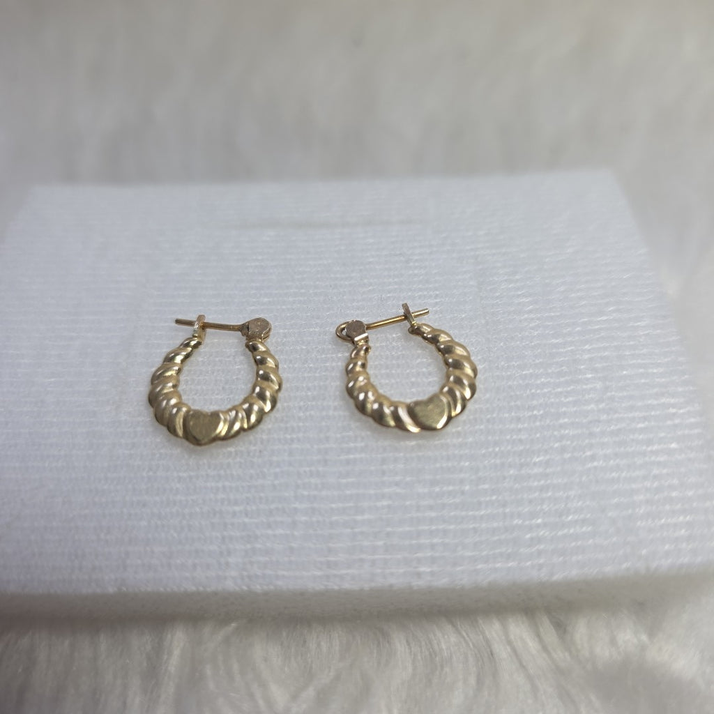 ARRACADAS PAR ORO 10 K 1,00 GRMS (SEMINUEVO)