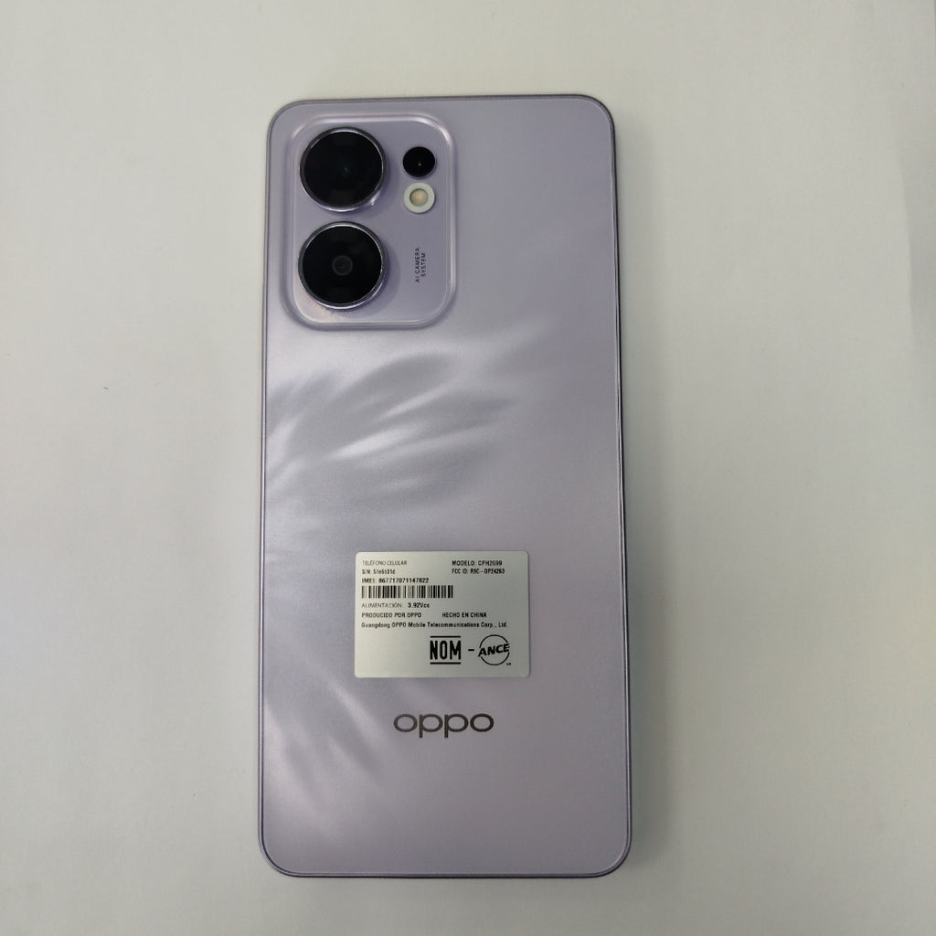 CELULAR OPPO  RENO 13F 5G CPH2699 (2025) 256 GB 12 GB RAM (SEMINUEVO)
