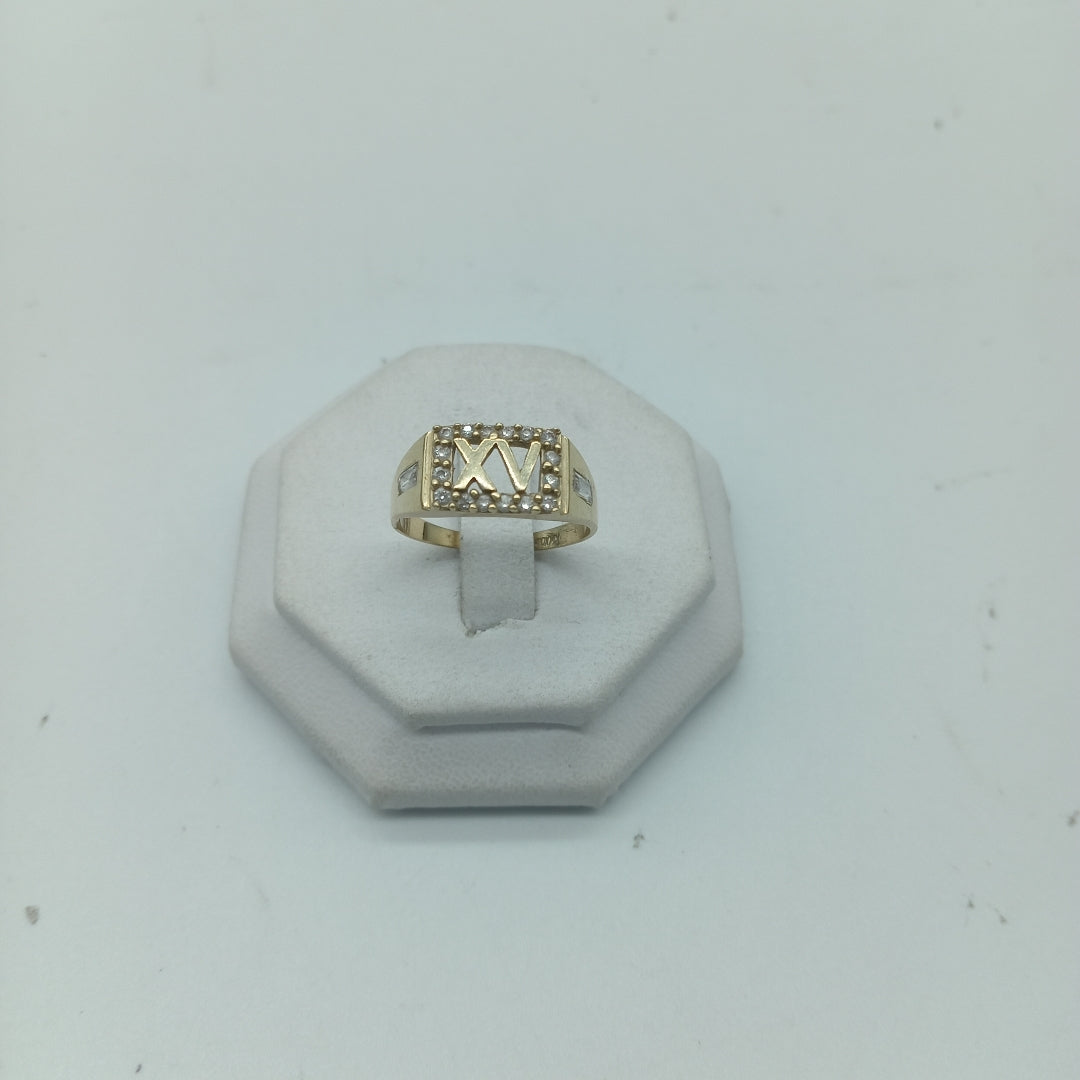 ANILLITO ORO 10 K 2.5 GRMS (SEMINUEVO)