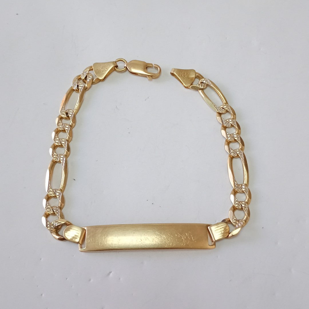 ESCLAVA ORO 14 K 14.9 GRMS (SEMINUEVO)