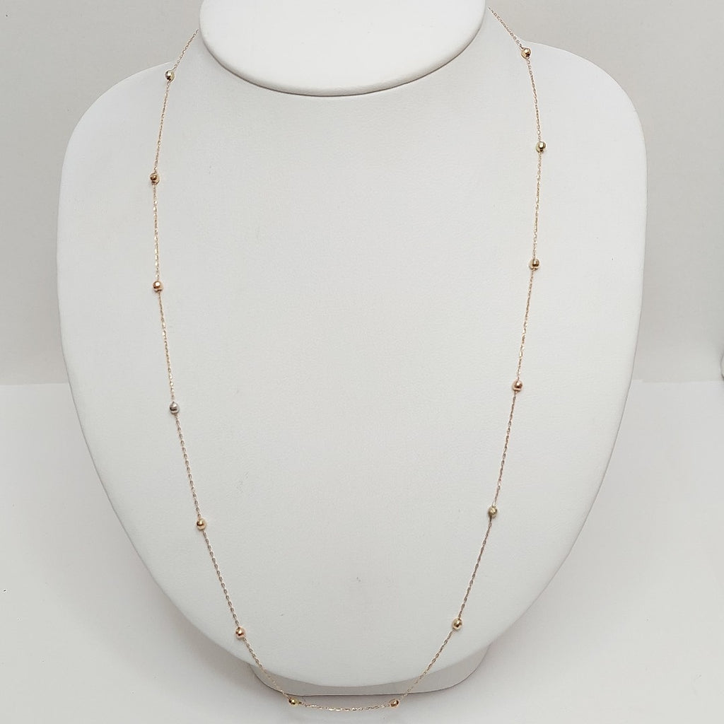 GARGANTILLA ORO 14 K 2 GRMS (SEMINUEVO)