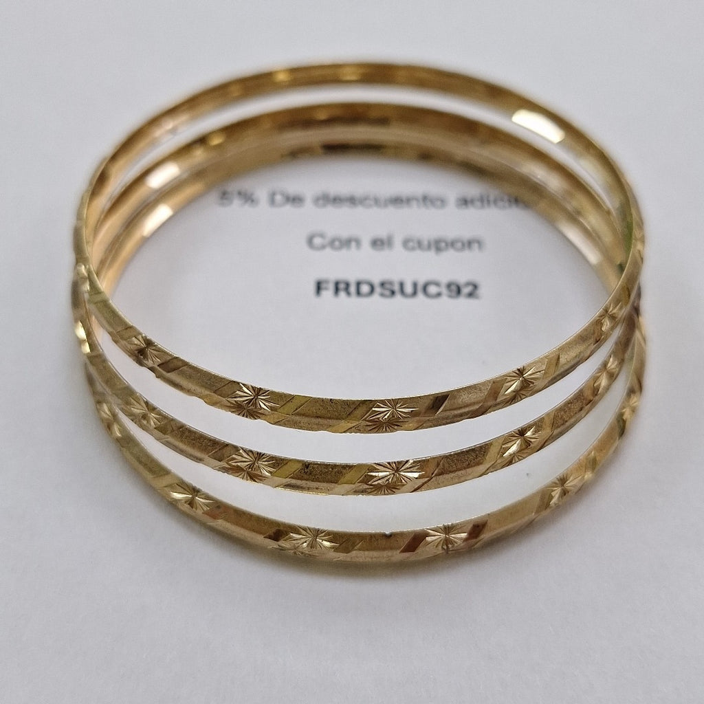 K1 13,90 GRMS 10 K ESPECIFICACIONES COMPLEMENTARIAS FIN DE SEMANA , PULSERAS RI (SEMINUEVO)