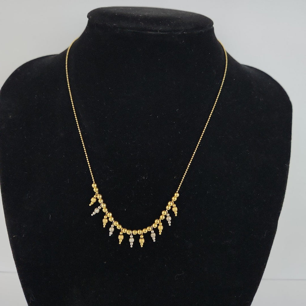 GARGANTILLA ORO, RODIADO 14 K 5.6 GRMS (SEMINUEVO)