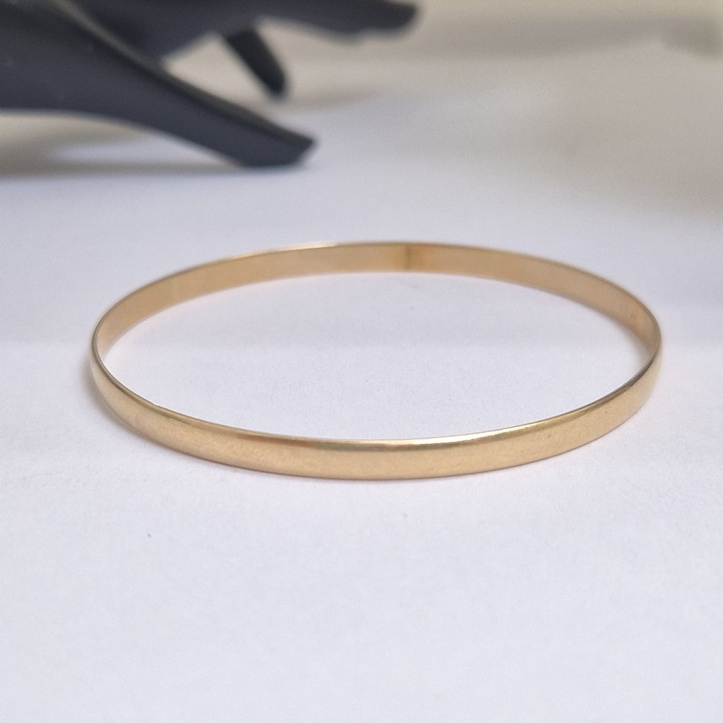 PULSERA RIGIDA ORO 14 K 10,70 GRMS (SEMINUEVO)