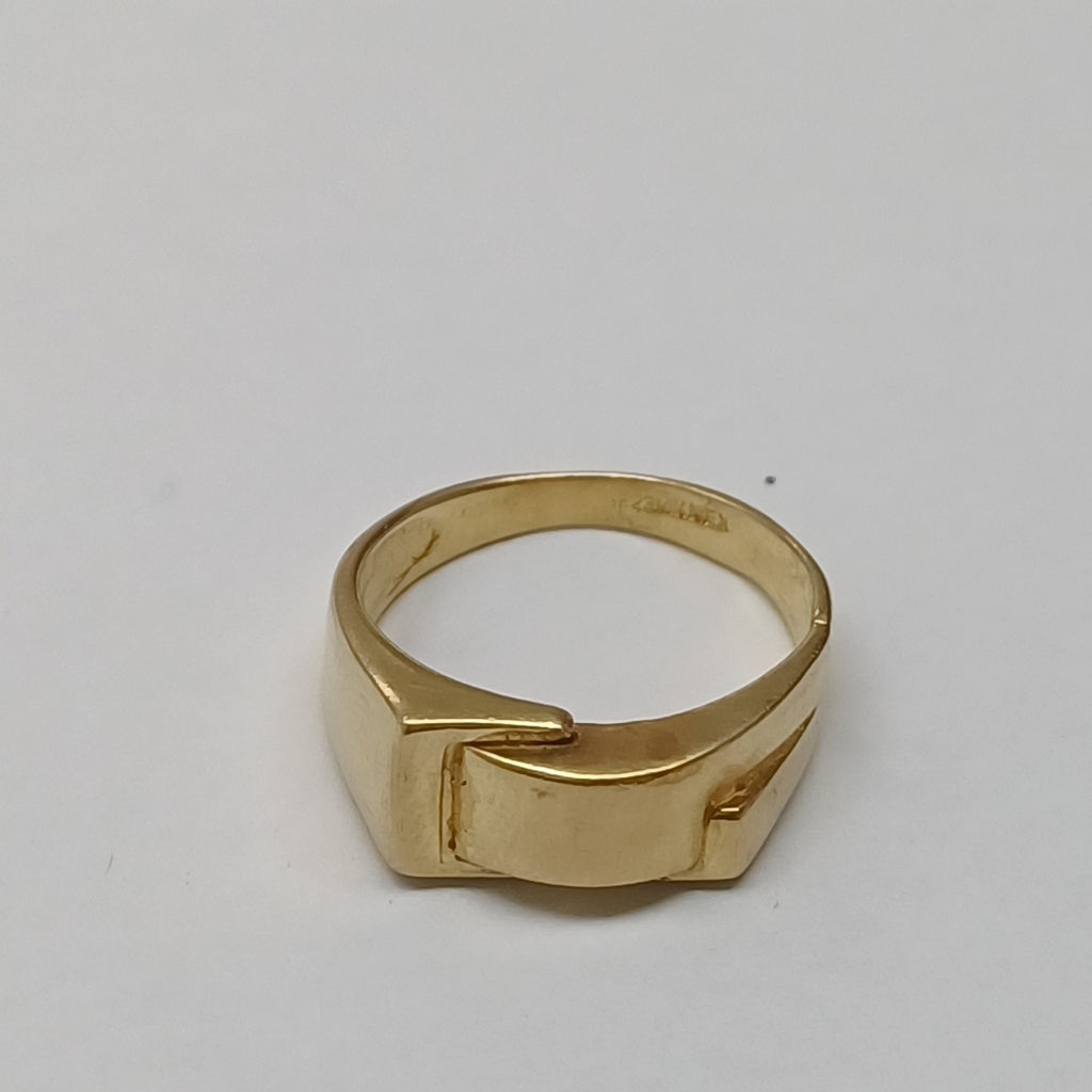 ANILLO ORO 14 K 4.4 GRMS (SEMINUEVO)
