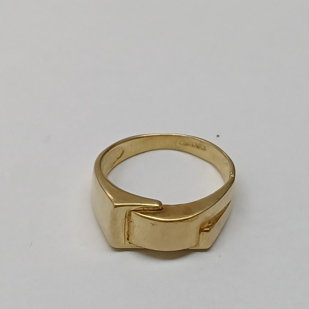 ANILLO ORO 14 K 4.4 GRMS (SEMINUEVO)