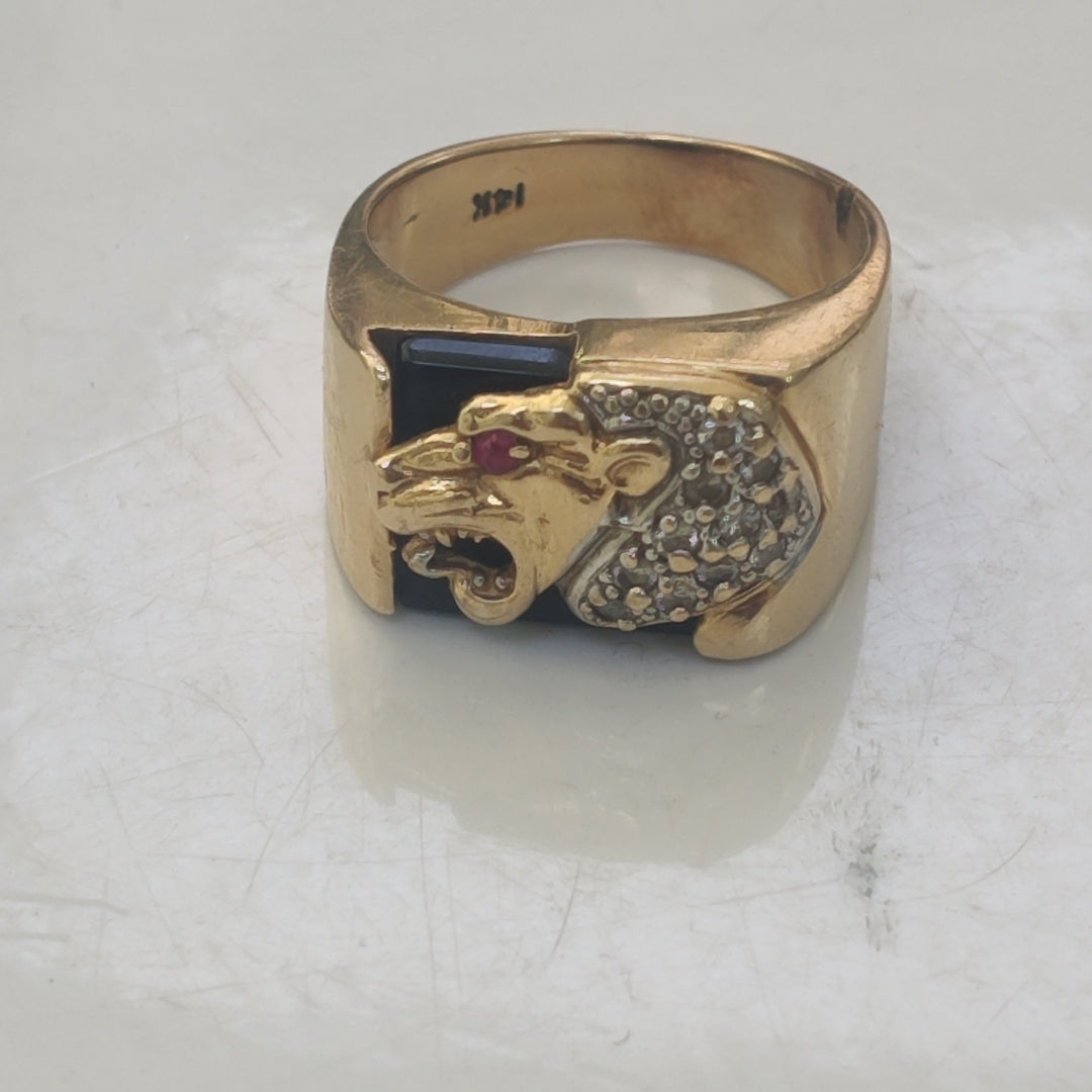 ANILLO ORO 10 K 11.9 GRMS (SEMINUEVO)