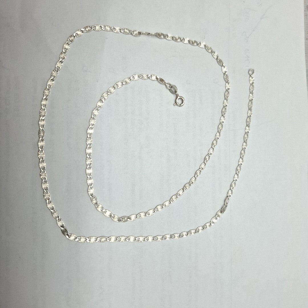 CADENA PLATA 3.7 GRMS (SEMINUEVO)