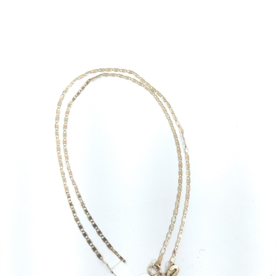 CADENA ORO,ORO COMBINADO 10 K 1,20 GRMS (SEMINUEVO)