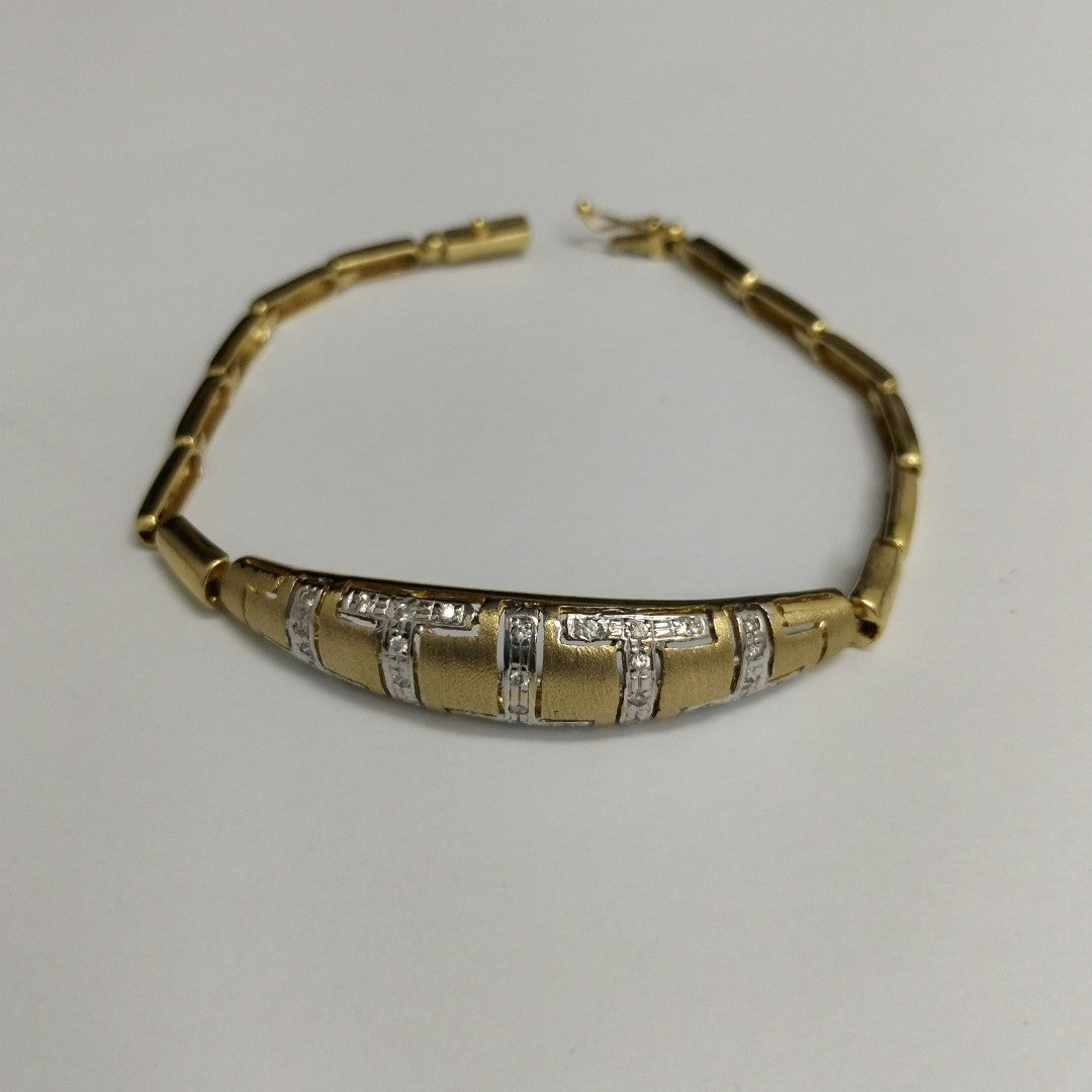 K1 11,20 GRMS 14 K ESPECIFICACIONES COMPLEMENTARIAS PULSERA SINT BCO (SEMINUEVO)