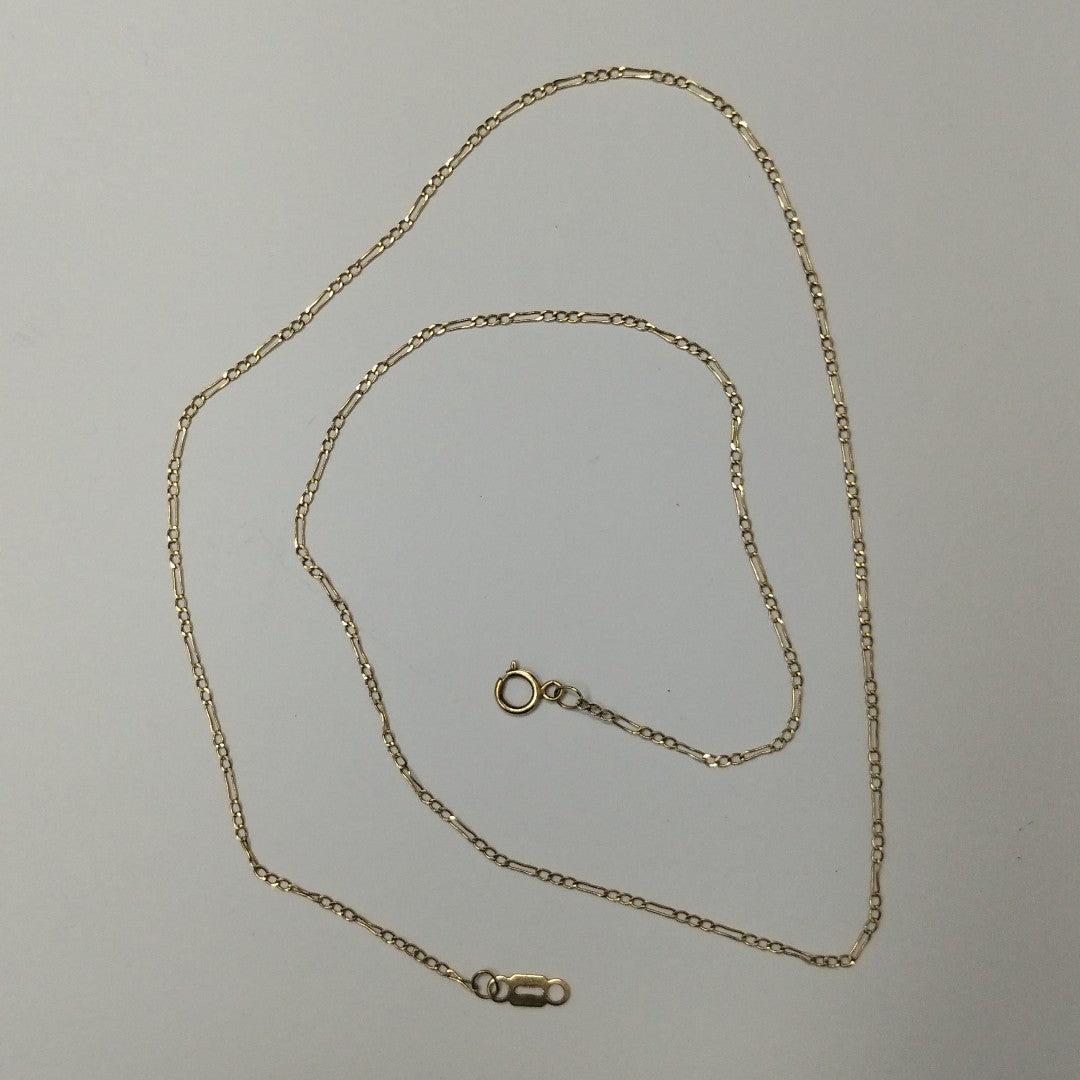 K1 1,20 GRMS 14 K ESPECIFICACIONES COMPLEMENTARIAS ESLABON CARTIER MIXTO CON BOR (SEMINUEVO)