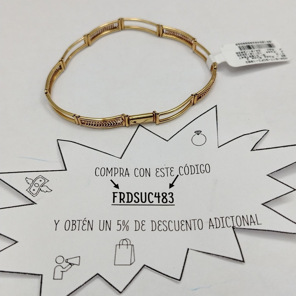 PULSERA ORO 14 K 7.9 GRMS (SEMINUEVO)