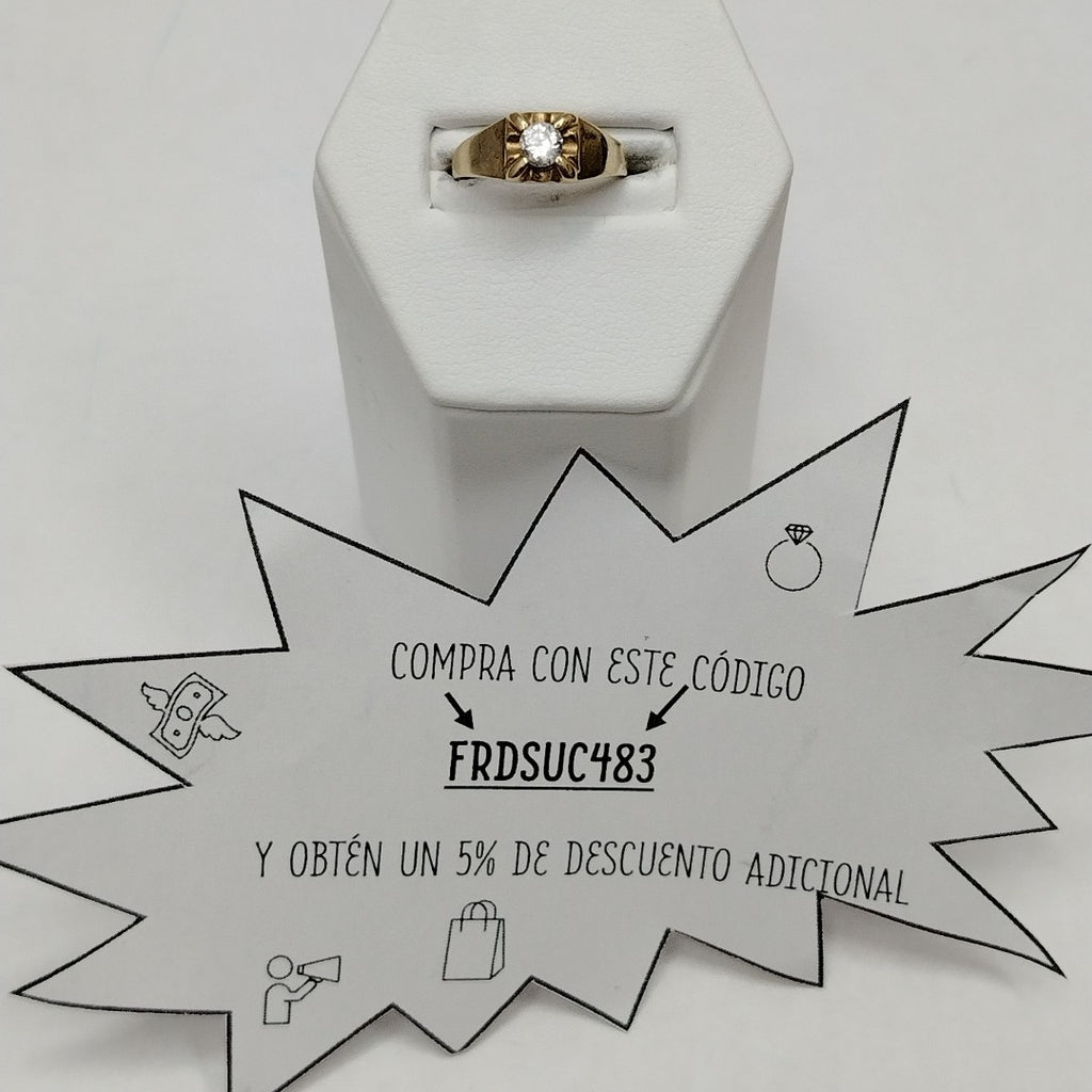 ANILLITO ORO 10 K 1.6 GRMS (SEMINUEVO)