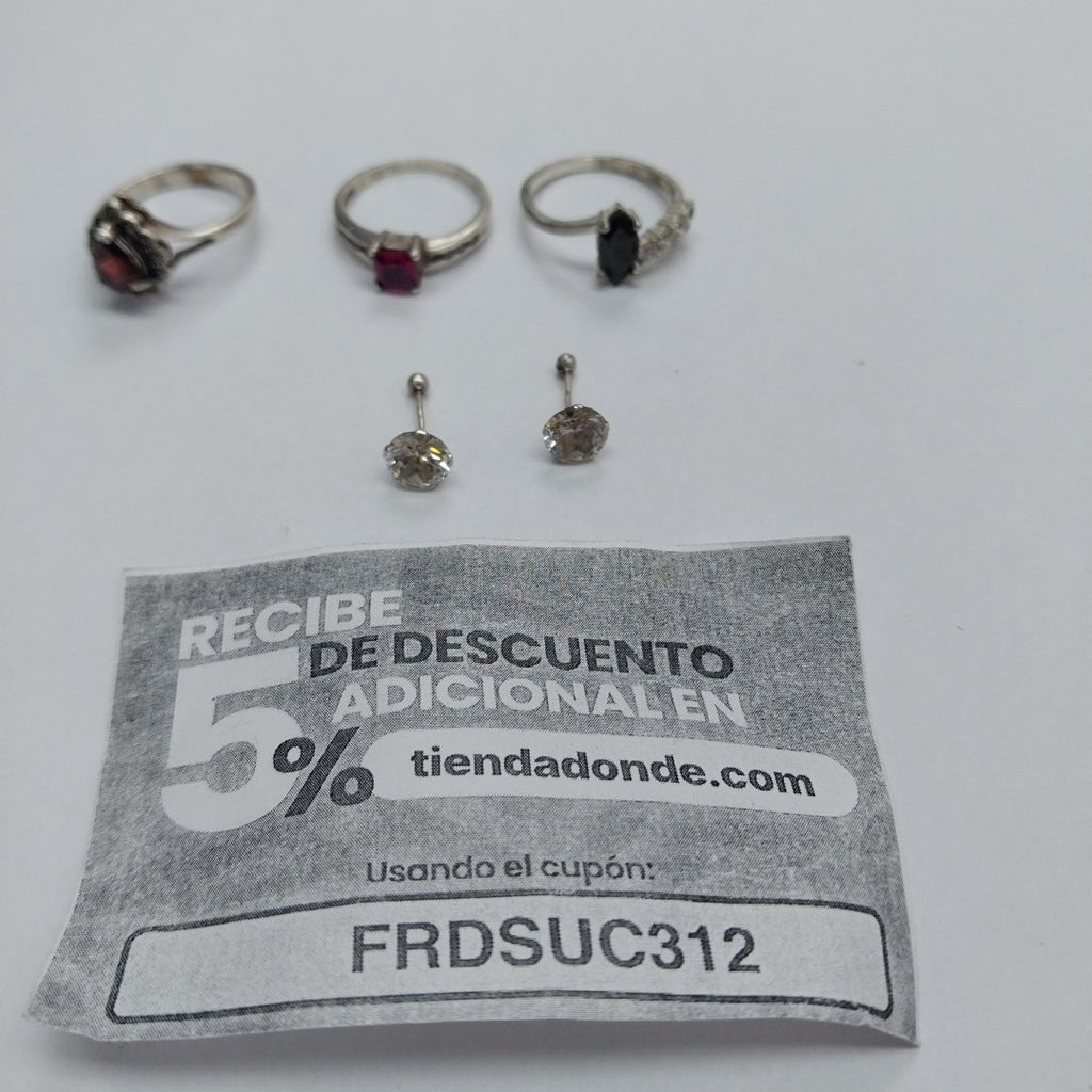 ANILLITO, BROQUELES PAR PLATA 9.5 GRMS (SEMINUEVO)