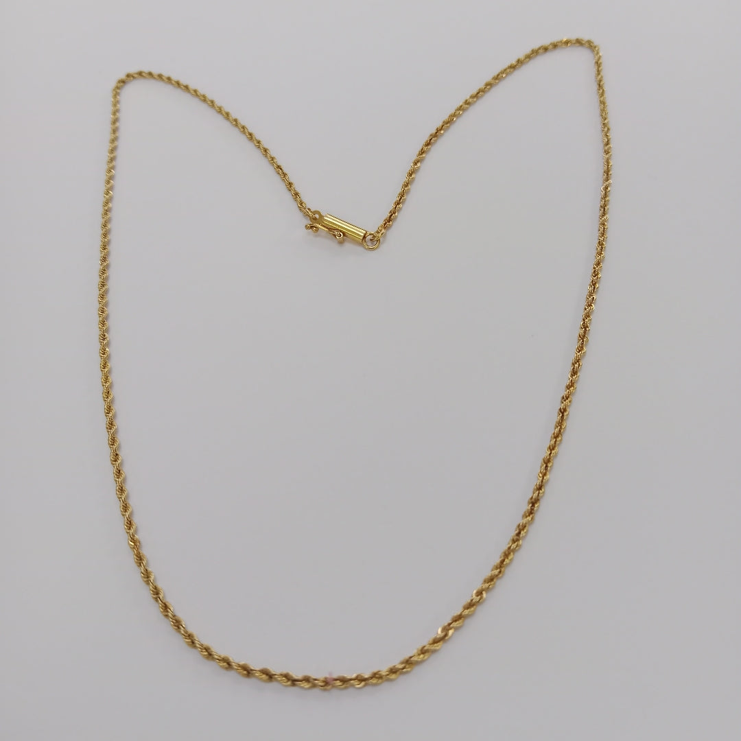 CADENA ORO 14 K 6.2 GRMS (SEMINUEVO)