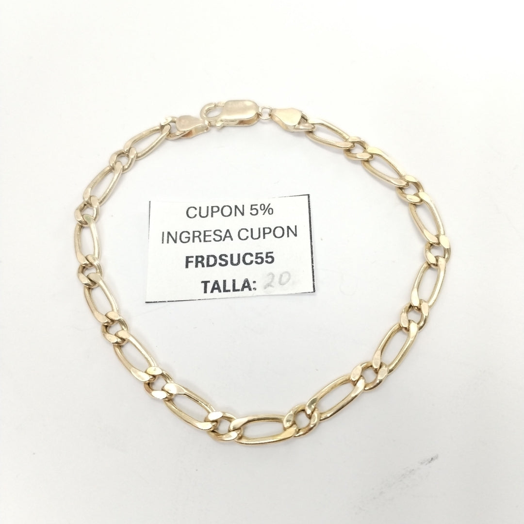PULSERA ORO 14 K 5,20 GRMS (SEMINUEVO)