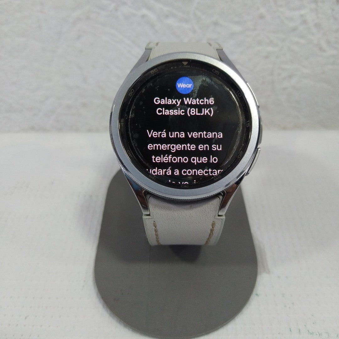 SMARTWATCH SAMSUNG GALAXY WATCH 6 CLASSIC SM-R950 43 MM GPS (SEMINUEVO)